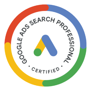 Google ads search certification logo