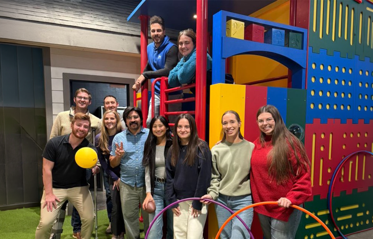 mostlyHuman team at team gathering