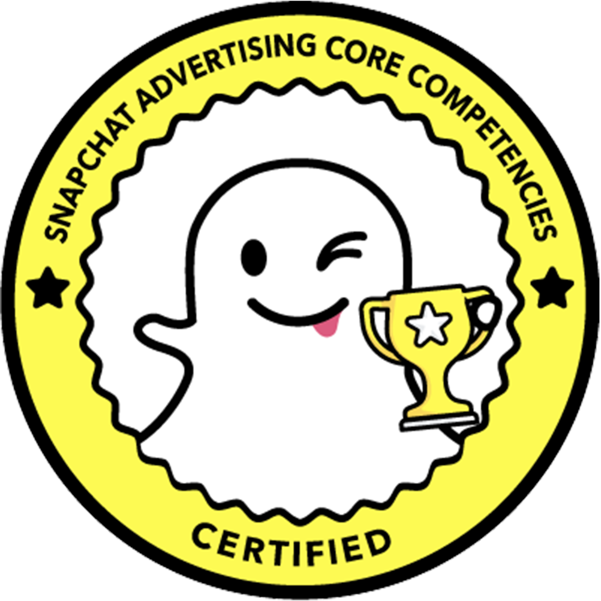 Snapchat Core competencies badge